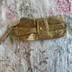 Victoria-s-secret Women's Gold Wallet-purses
